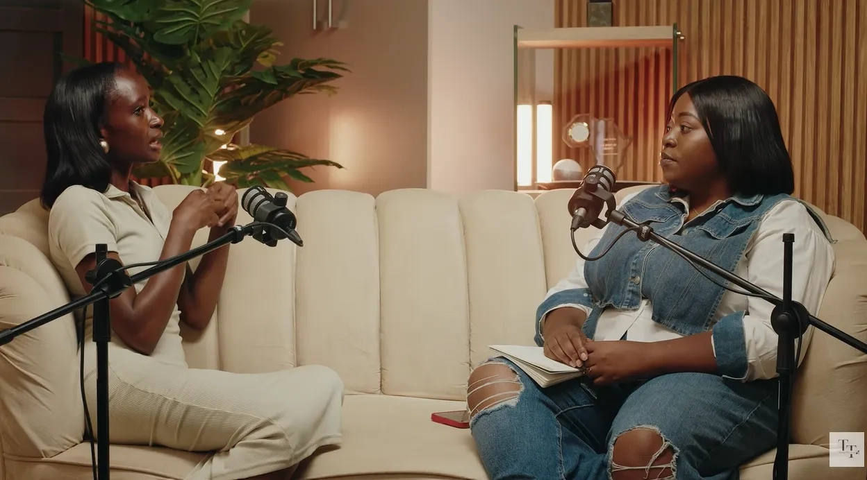 Filmmakers silhouette at sunset