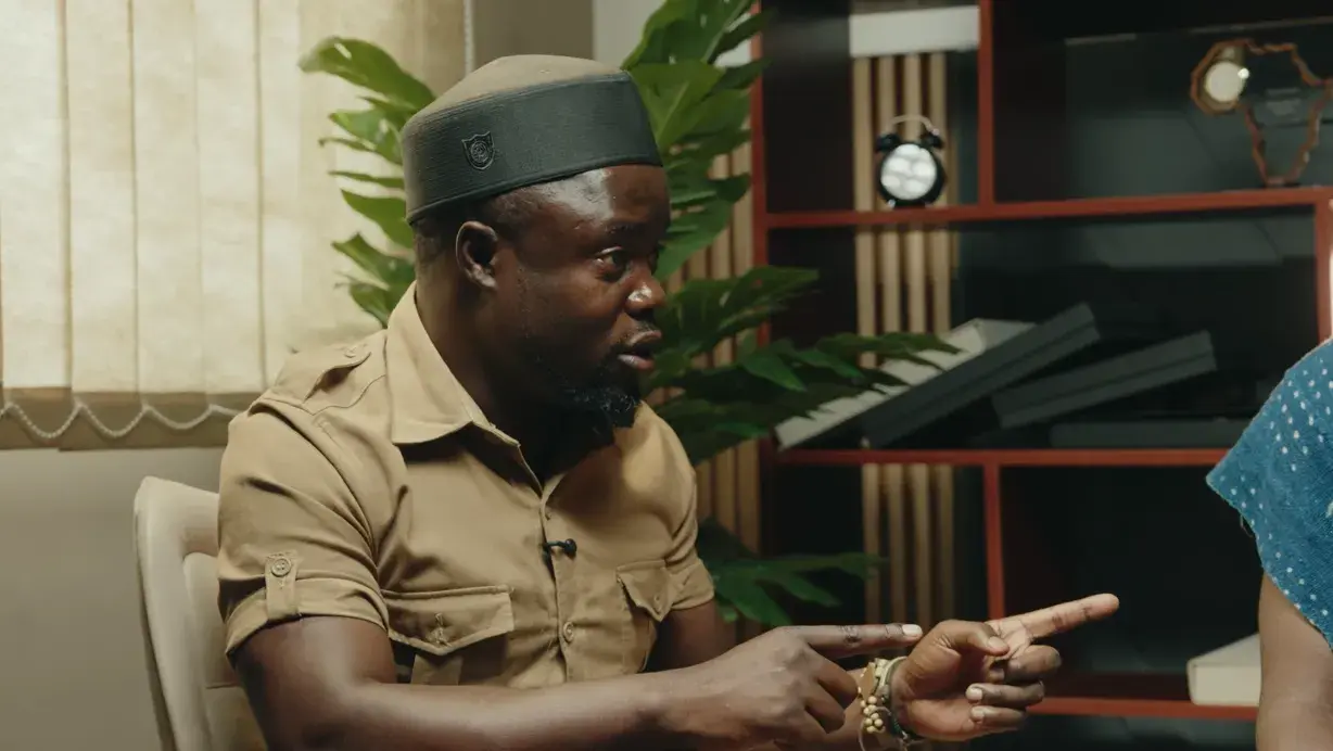 Podcast studio banner