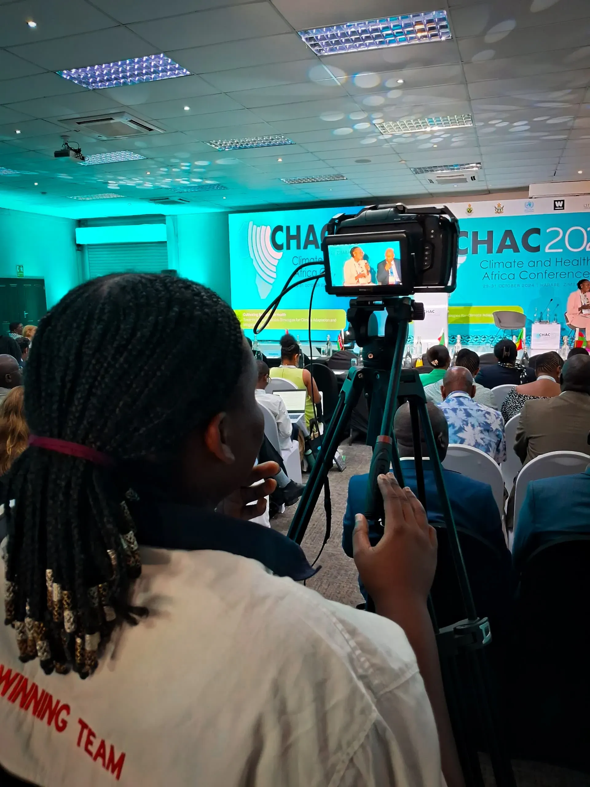 Tigzozo Media videography team filming an event