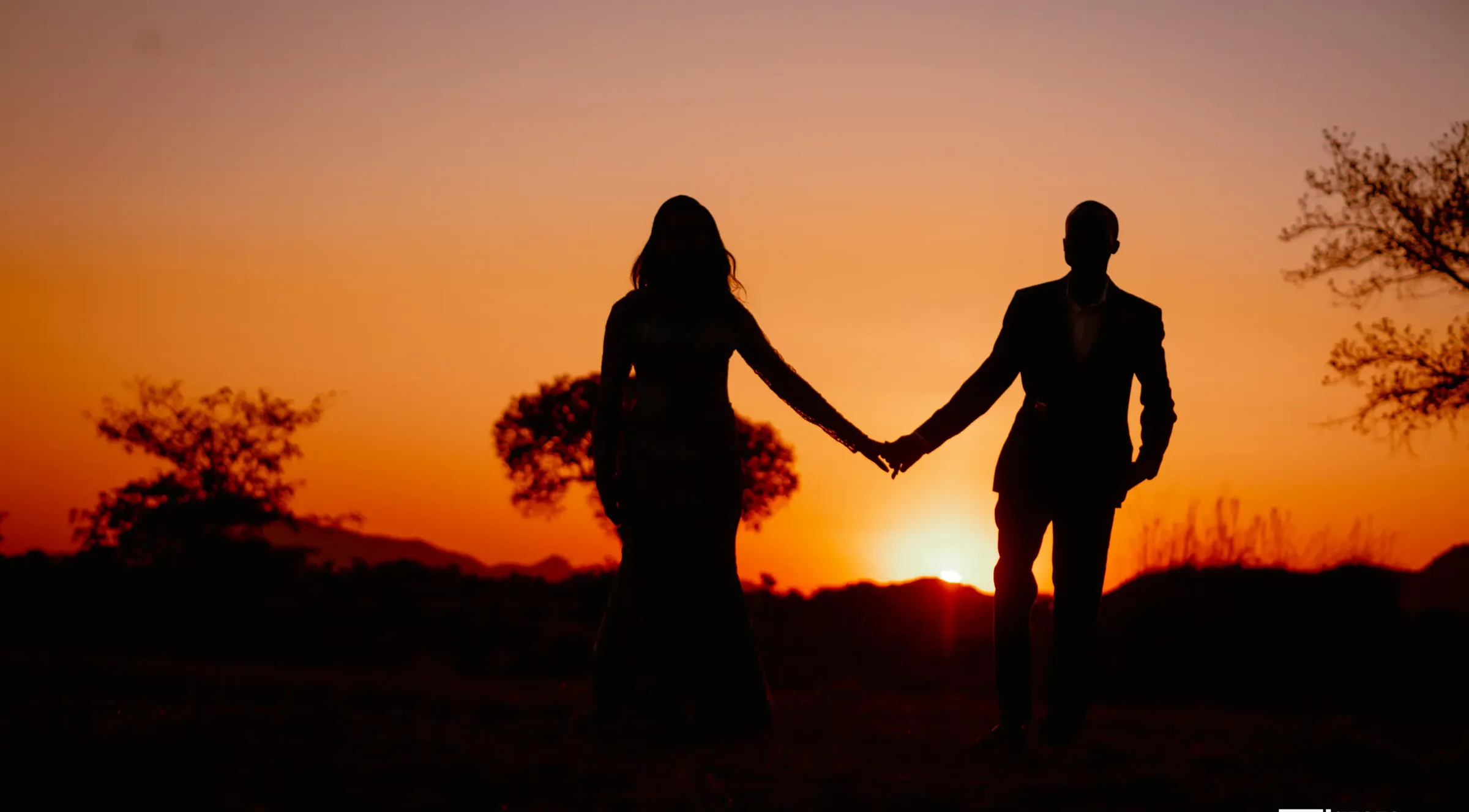 Sunset silhouette photographed by Tigzozo Media